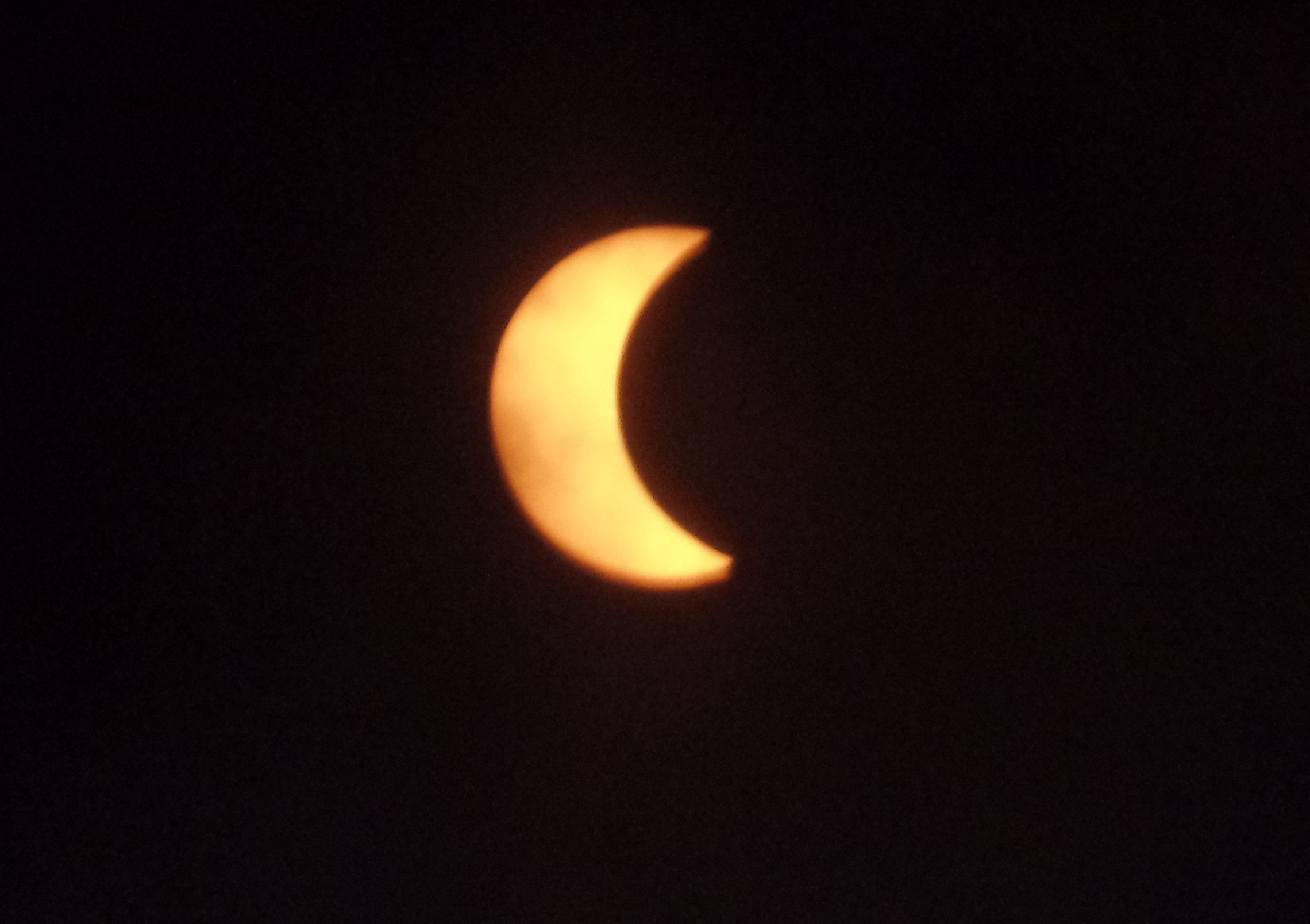 eclipse image taken by Cole Morris 